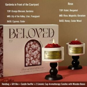 【Courtyard Gardenia + Moonlit Rose】